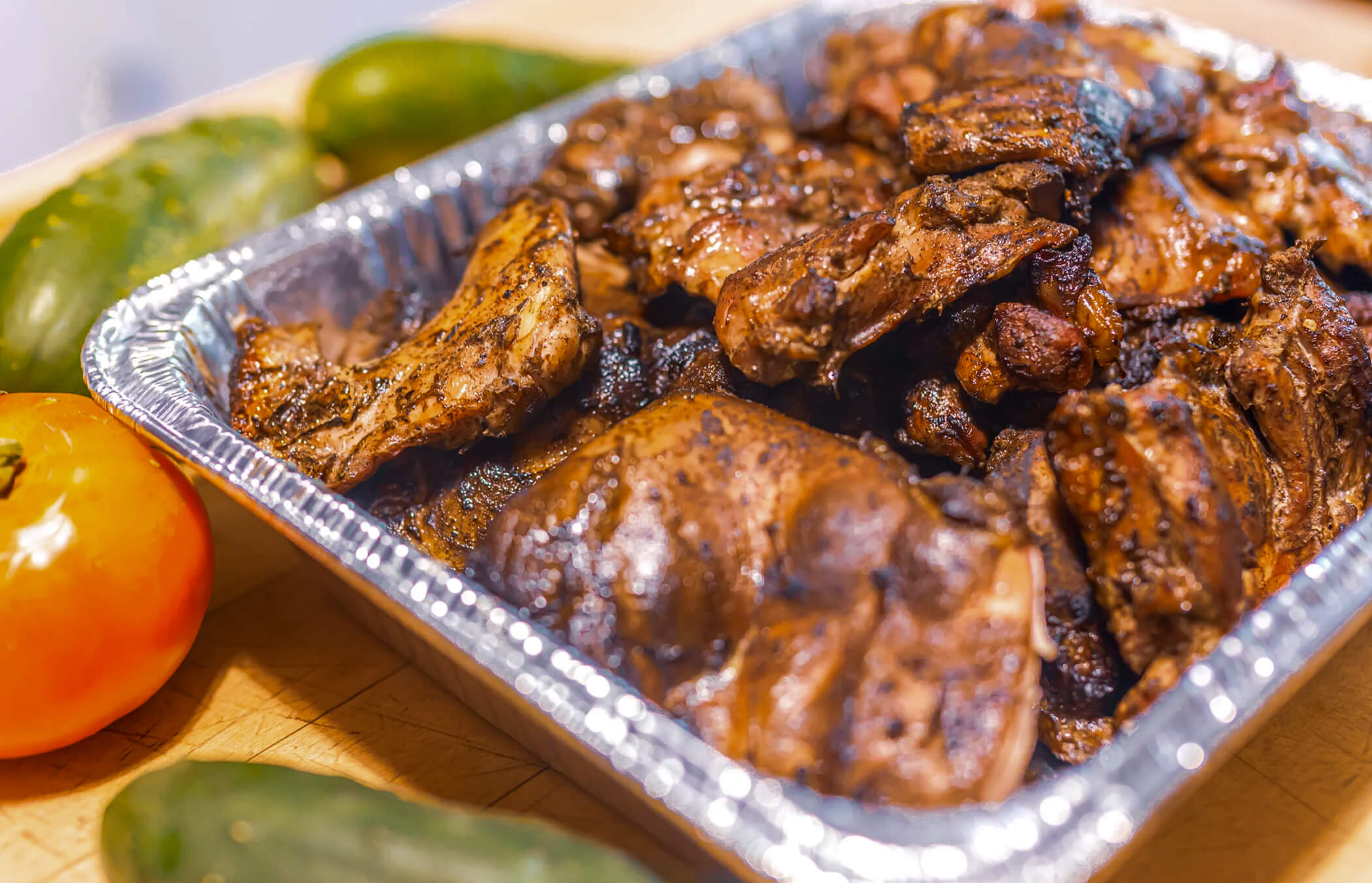 Reheating Our Barbecued Meats